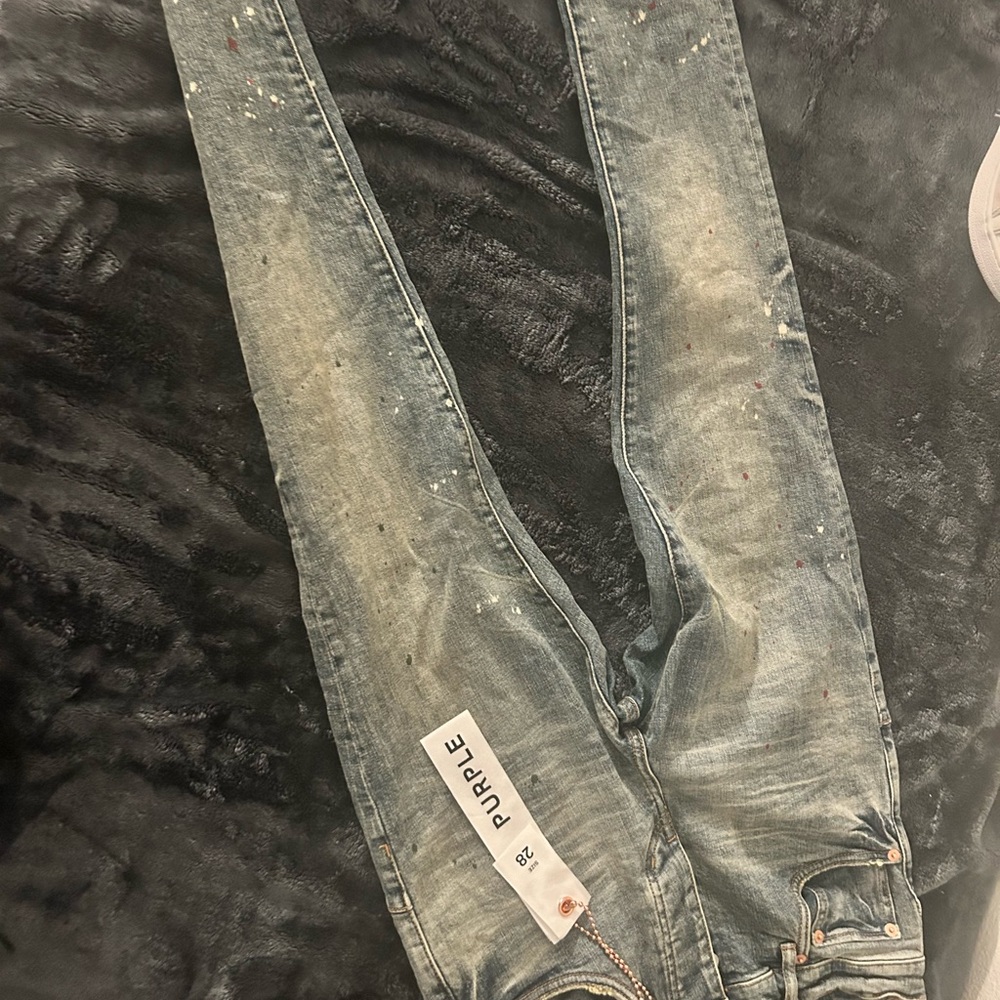 Men's Purple Jeans